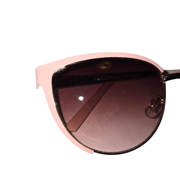 A.J. Morgan Pink & Gold Tone Filter Cat. 2 Medium Tint Womens Sunglasses No Case - Picture 4 of 12
